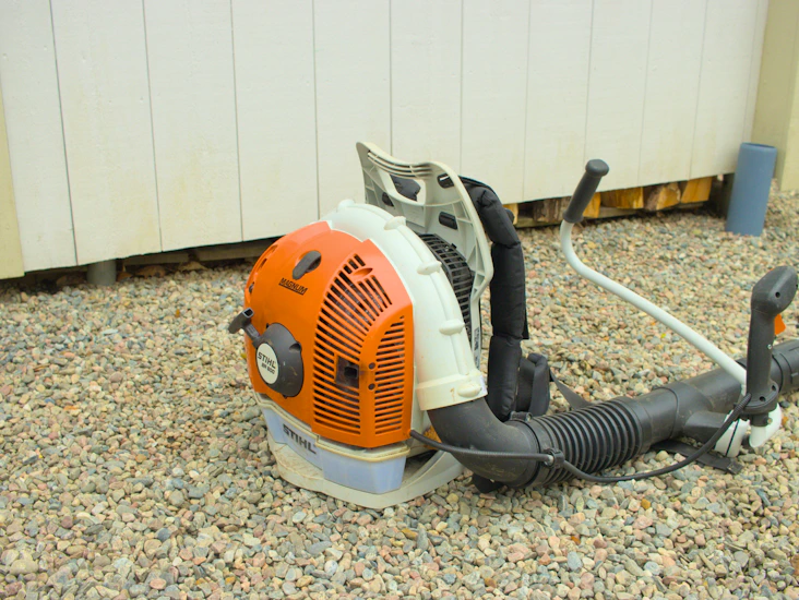 Ryggburen lövblås stihl br 600 magnum