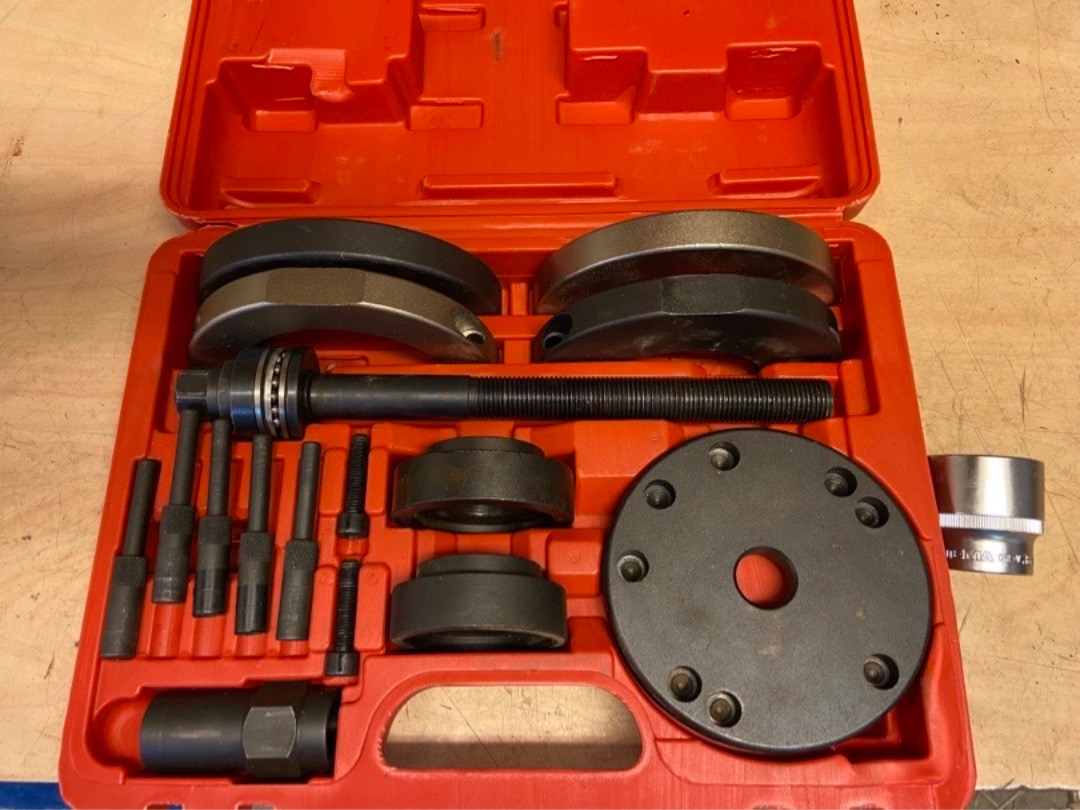 Verktyg för 72 mm framhjulslager vag