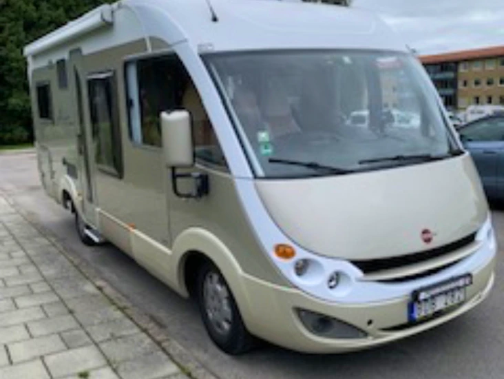 Burstner husbil 4 sovplatser uthyres