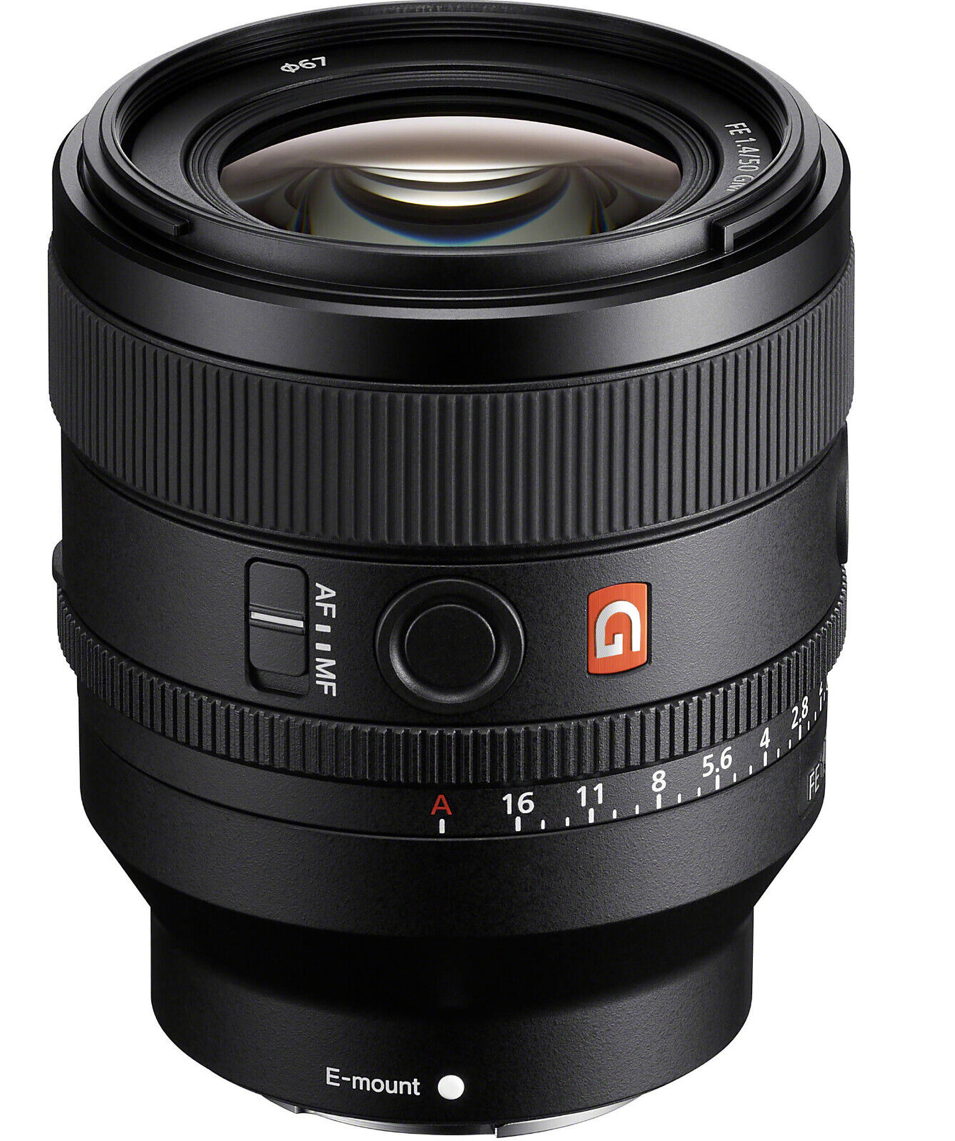 Sony fe 50mm f/1.4 gm lens