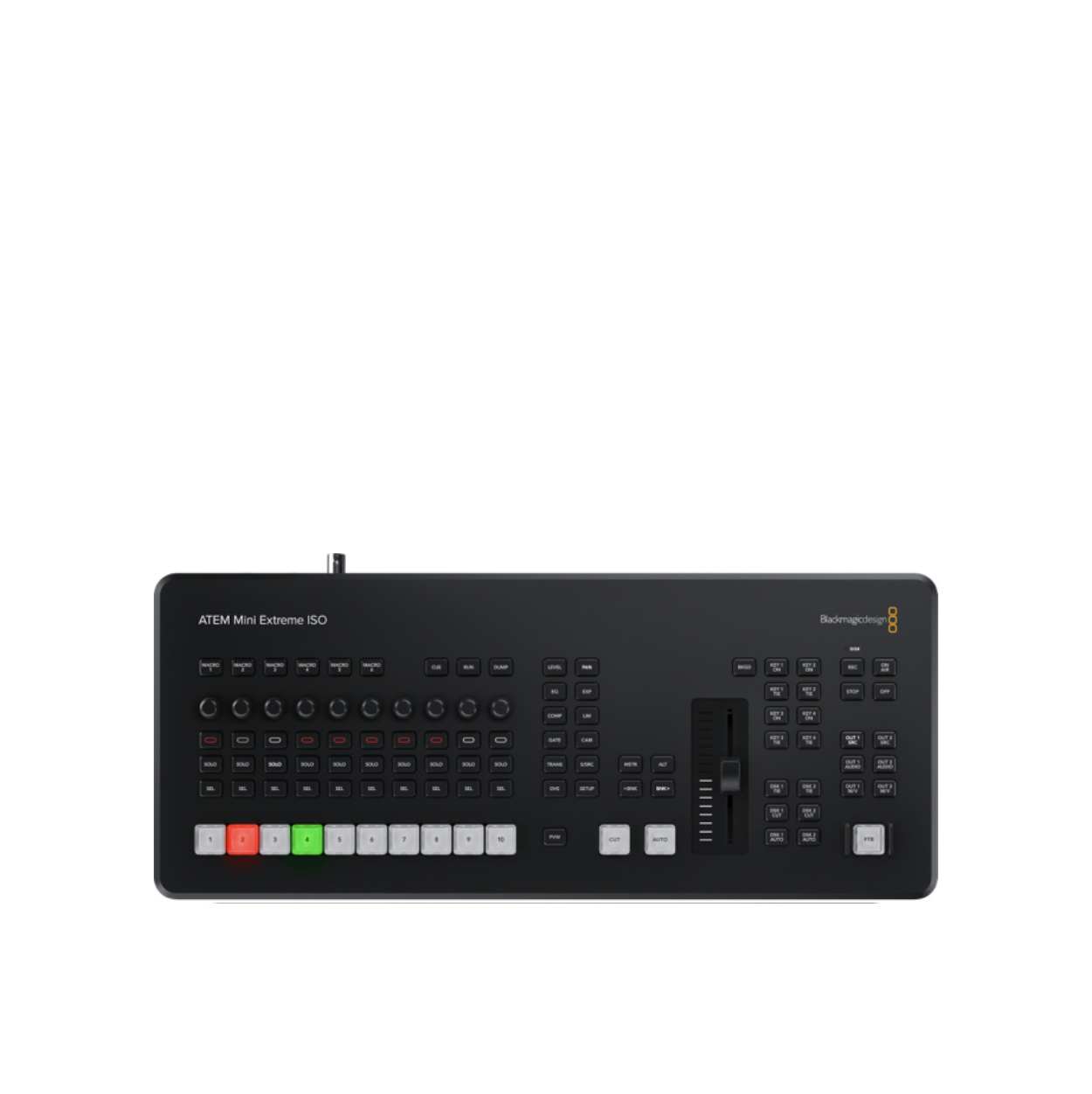 Atem mini extreme iso g2  8 channel hdmi video switcher