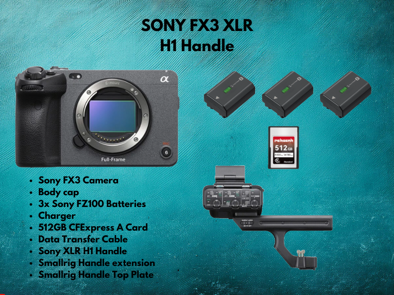 Sony fx3 xlr h1 handle