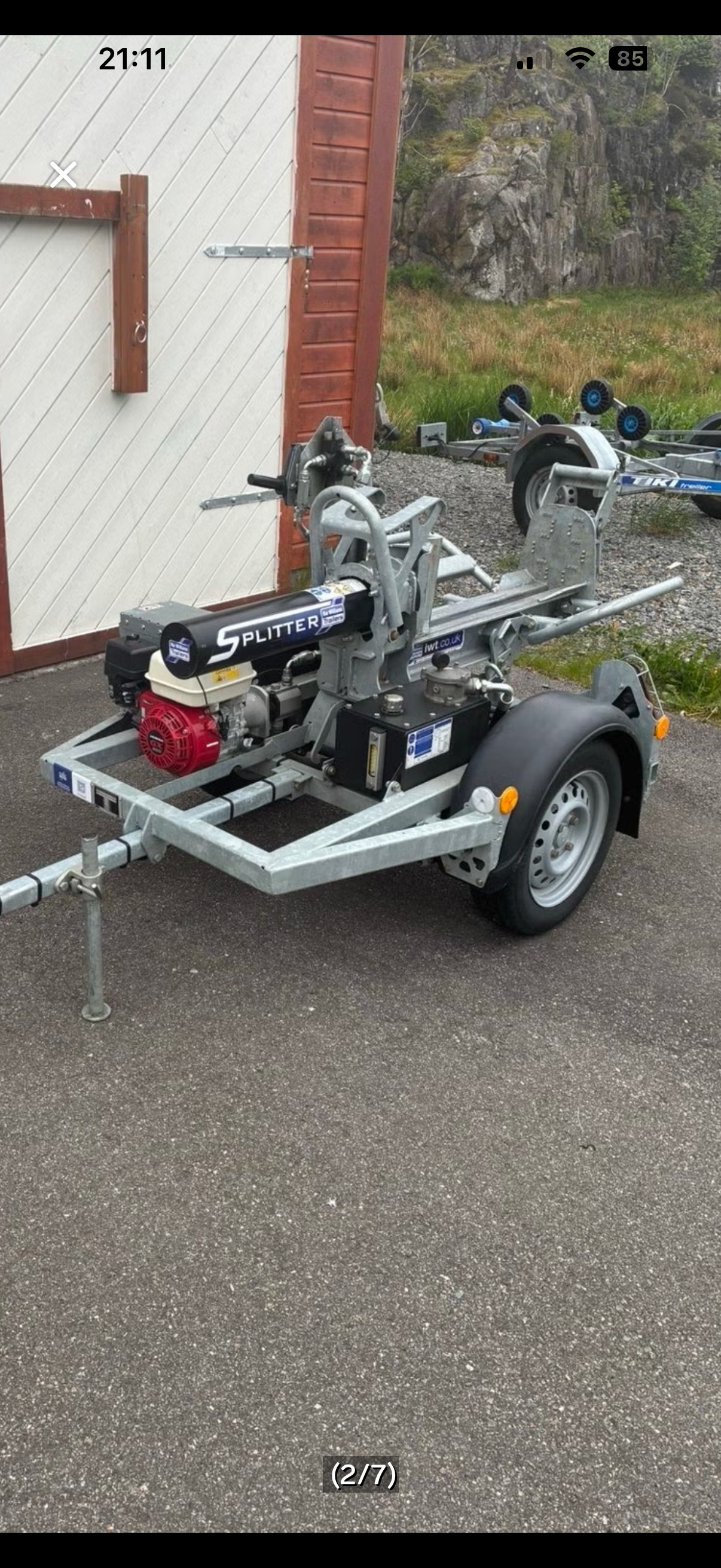 Ifor williams vedkløyver 