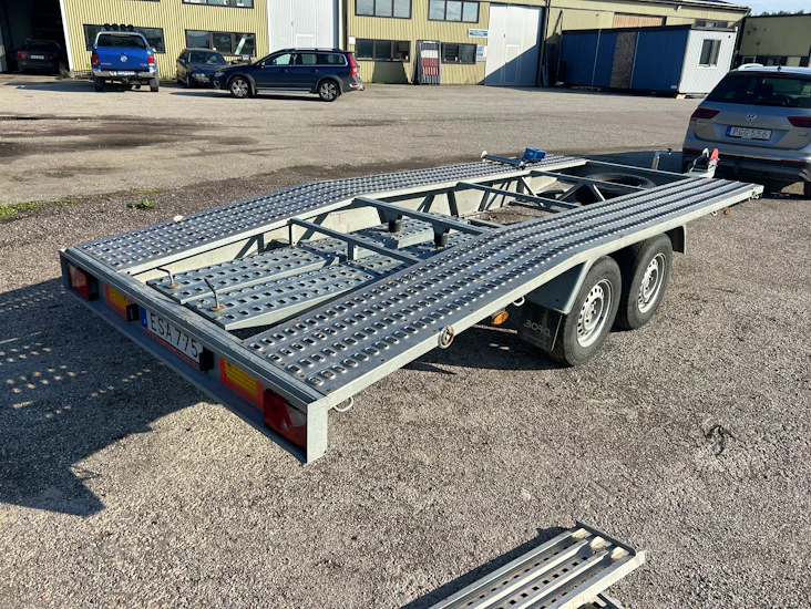 Boro biltrailer 2300kg lastvikt 1640kg