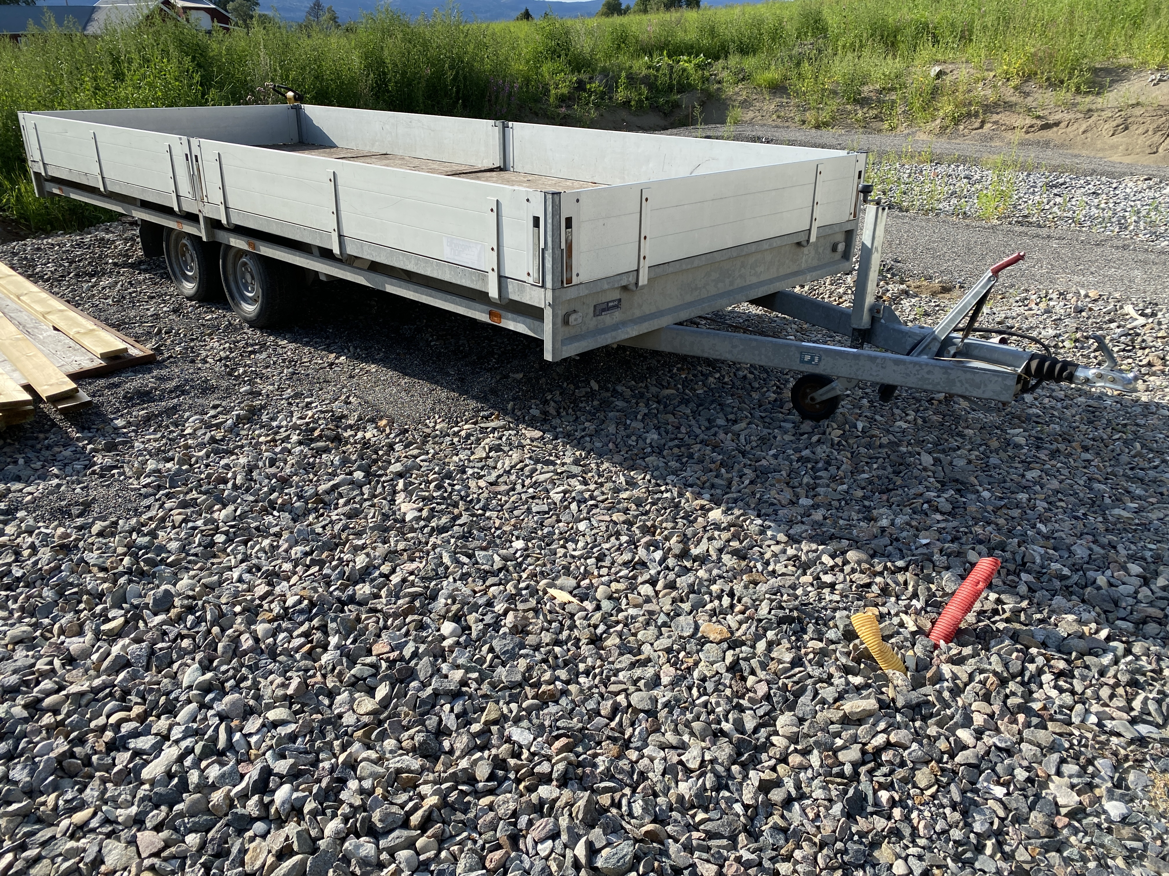 Hulco tilhenger 2x5m innv kassemål, 2210kg nyttelast