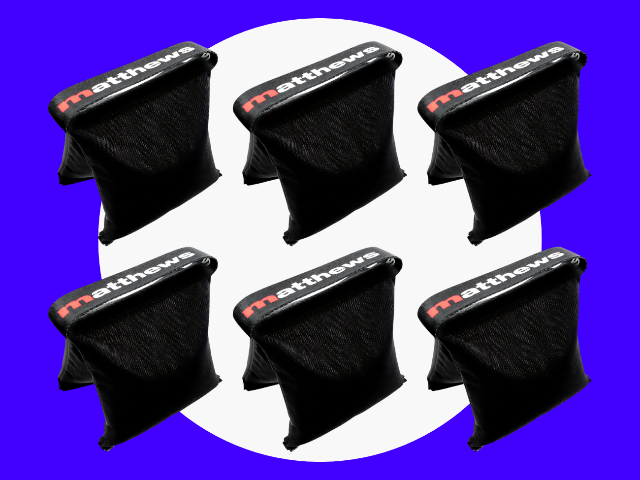 6 x matthews cordura sandbags 6.8kg