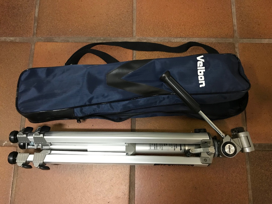 Stativ för video, foto och kikare