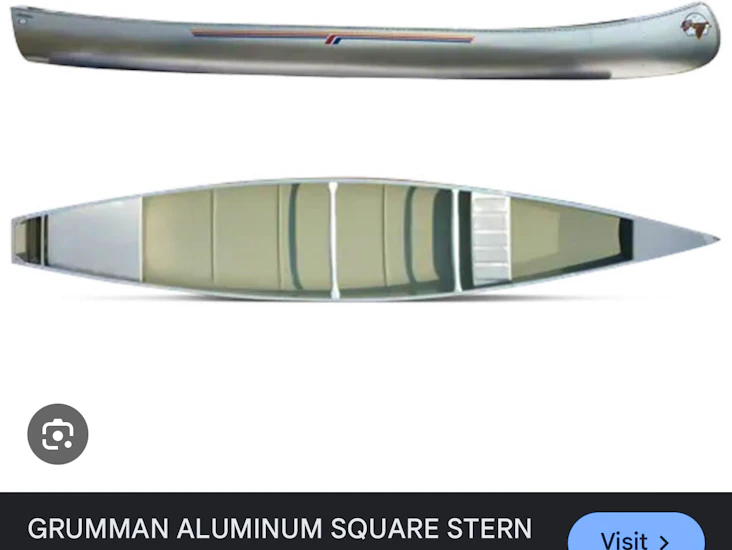 16ft aluminum canoe with trolling motor