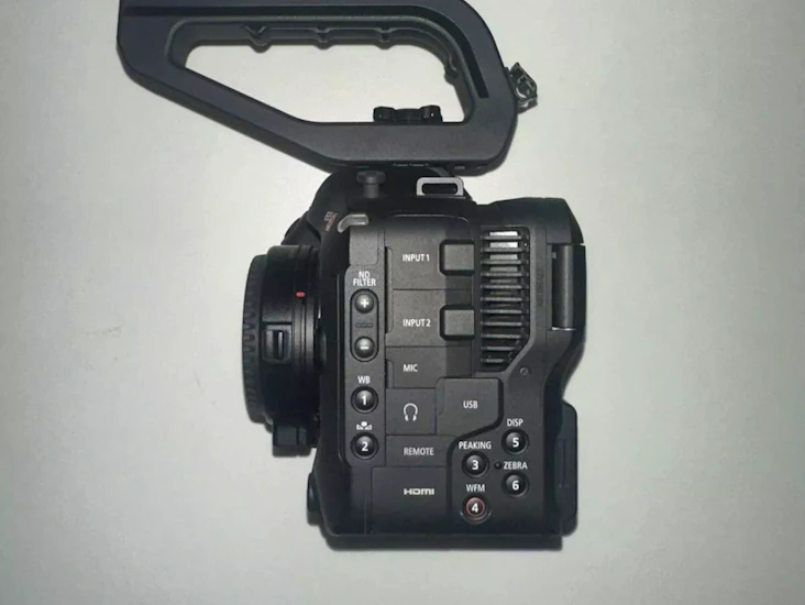 Canon c70 rf/ef cine camera