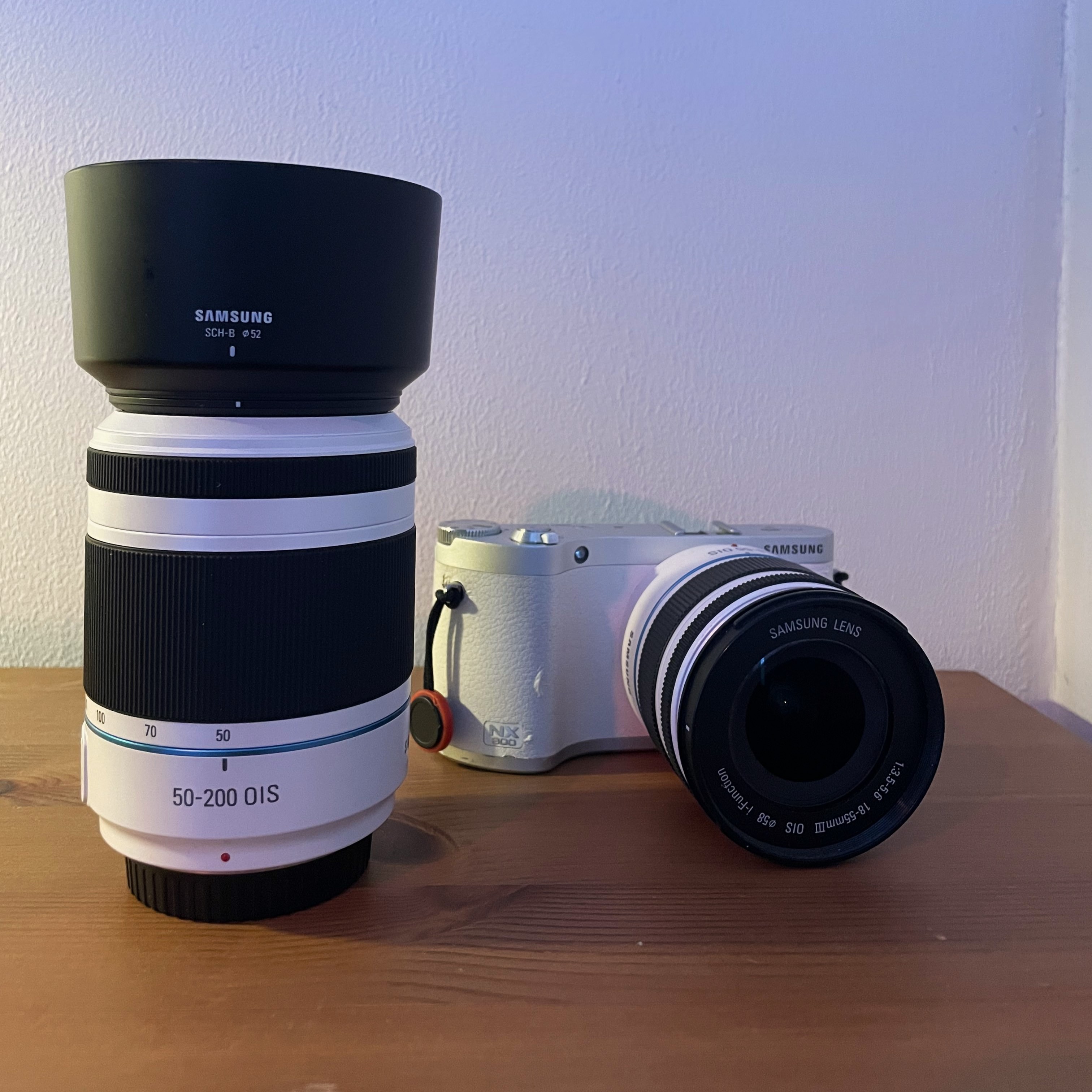 Samsung nx300 systemkamera | to objektiv