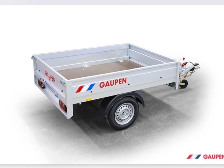 Gaupen m/brems og presenning