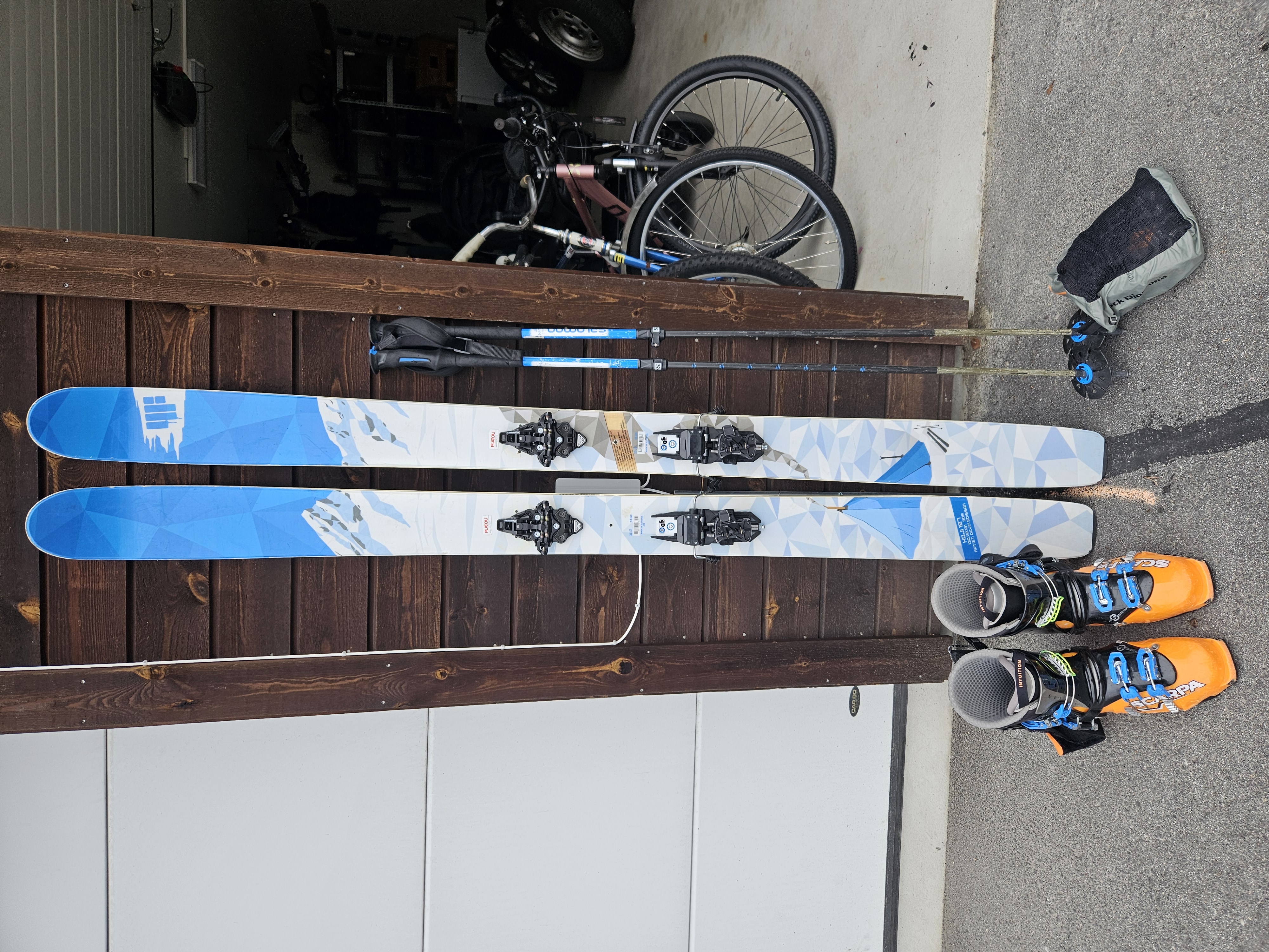 Randonee/topptur pakke