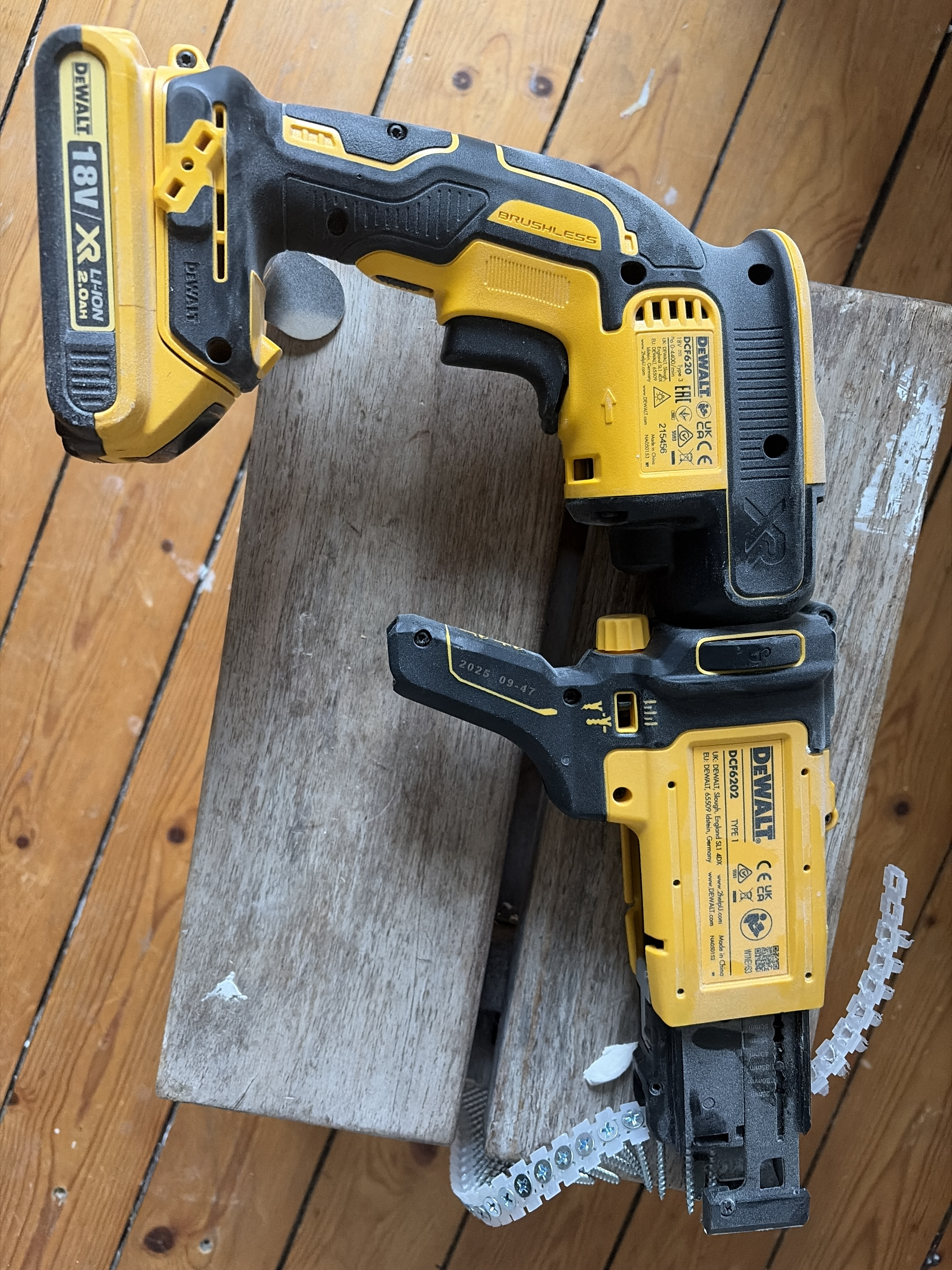 Dewalt gipsskruvdragare/automat
