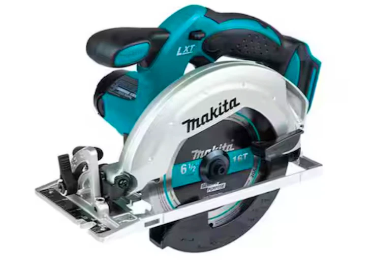 Makita 18v lxt 6-1/2” cordless circular saw + blade (tool only)