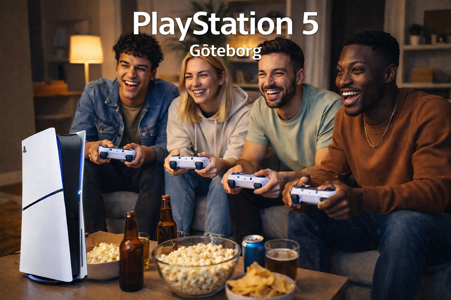 Playstation 5 + två handkontroller