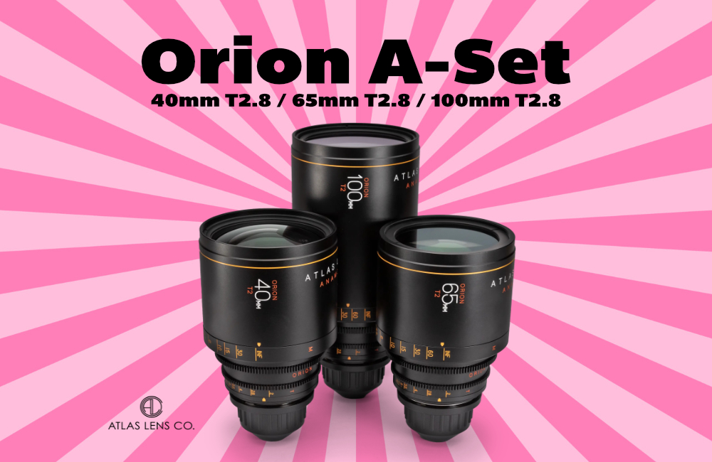 Atlas orion anamorphic lens set ‘a’ (pl mount)