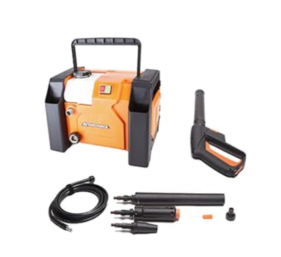 135bar pressure washer with snowfoam