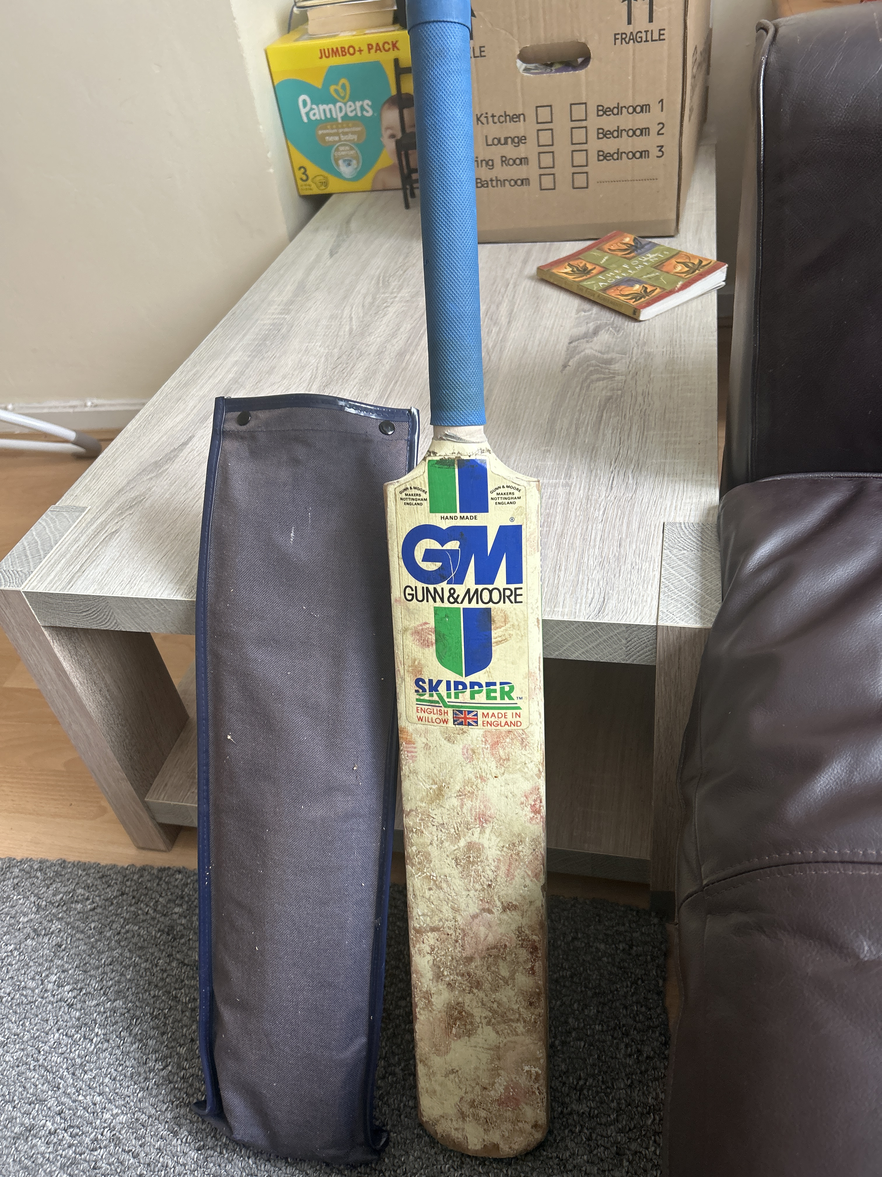Gunn & moore skipper cricket bat english willow 