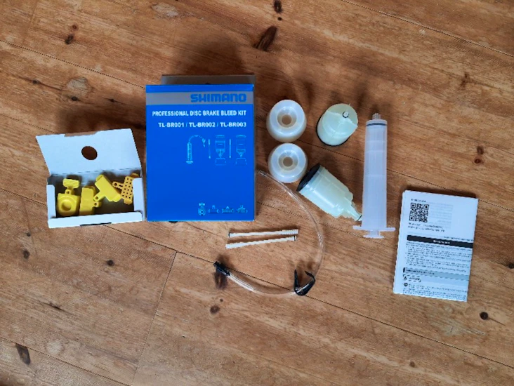 Luftningskit shimano hydrauliska skivbromsar