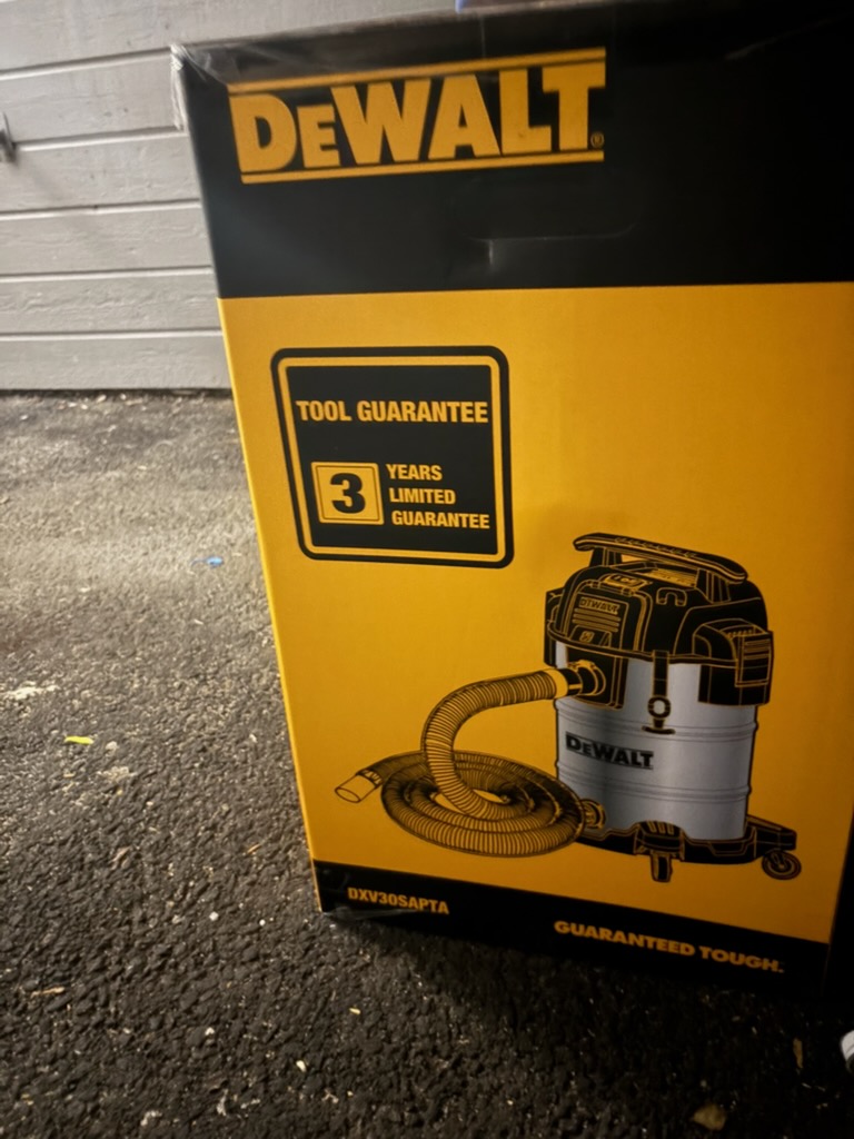 Dewalt grov støvsuger