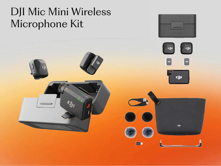 Dji mic mini wireless microphone kit