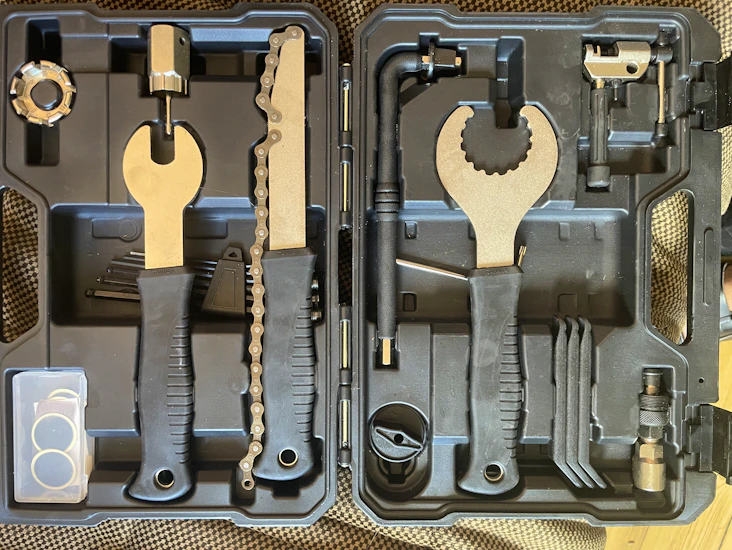 Verktygsset för cykel