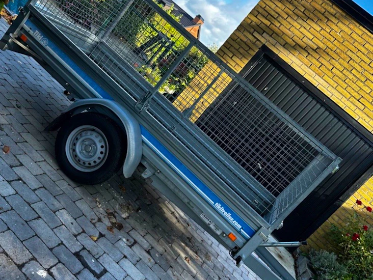 Tippbart gallersläp, ramp medföljer om önskas