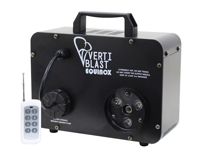 Equinox verti blast røykmaskin x2