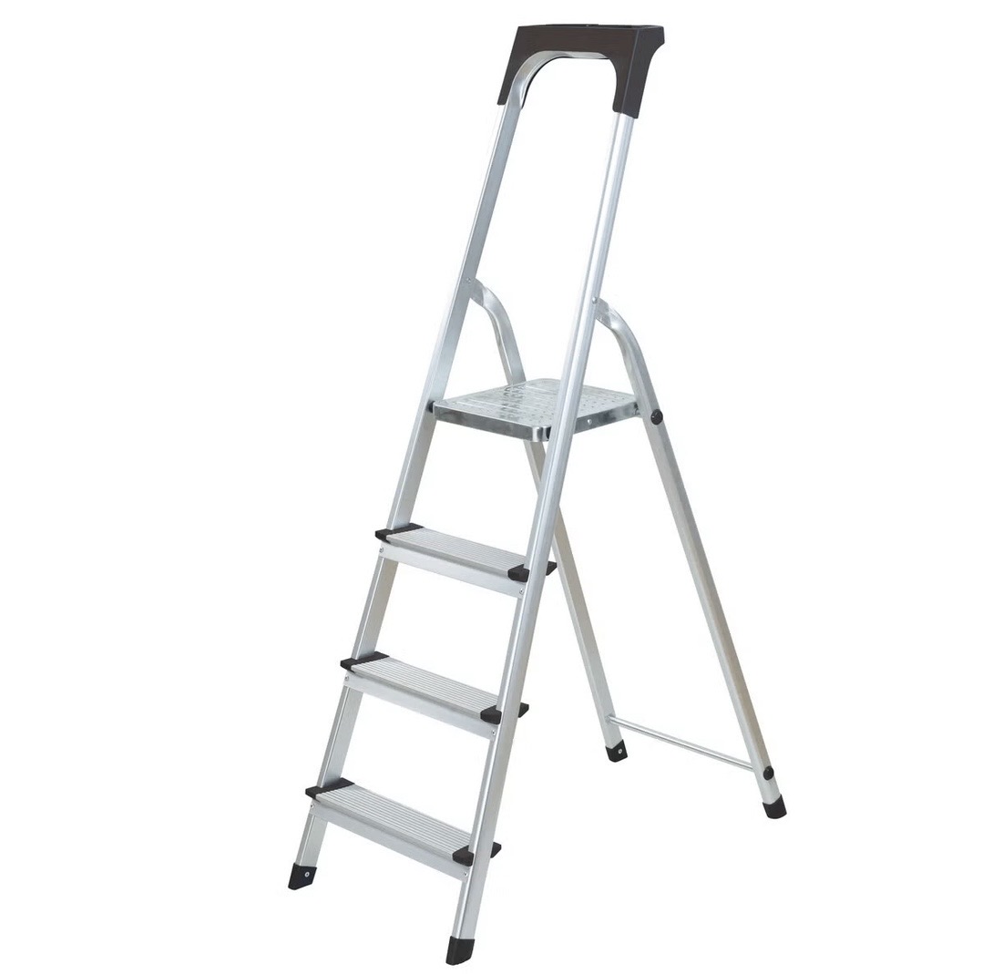 Gardintrapp i aluminium – 4 trinn