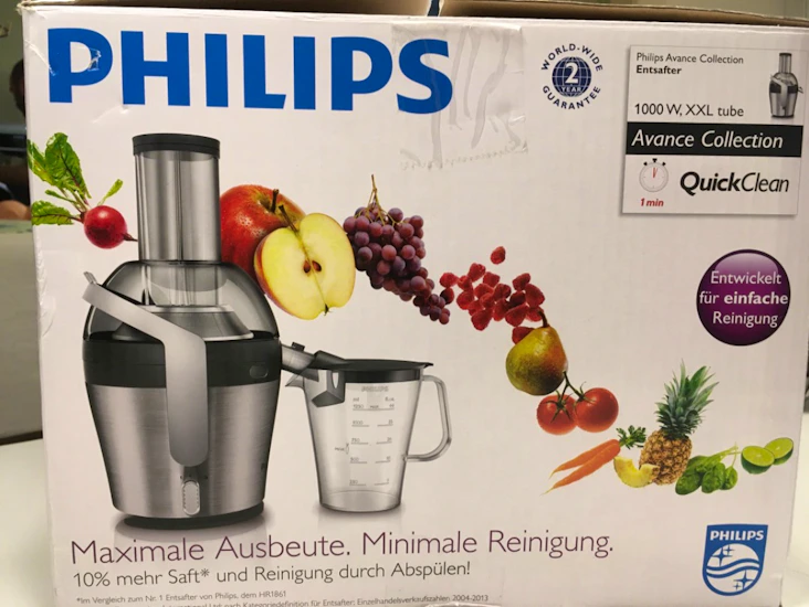 Råsaftscentrifug phillips