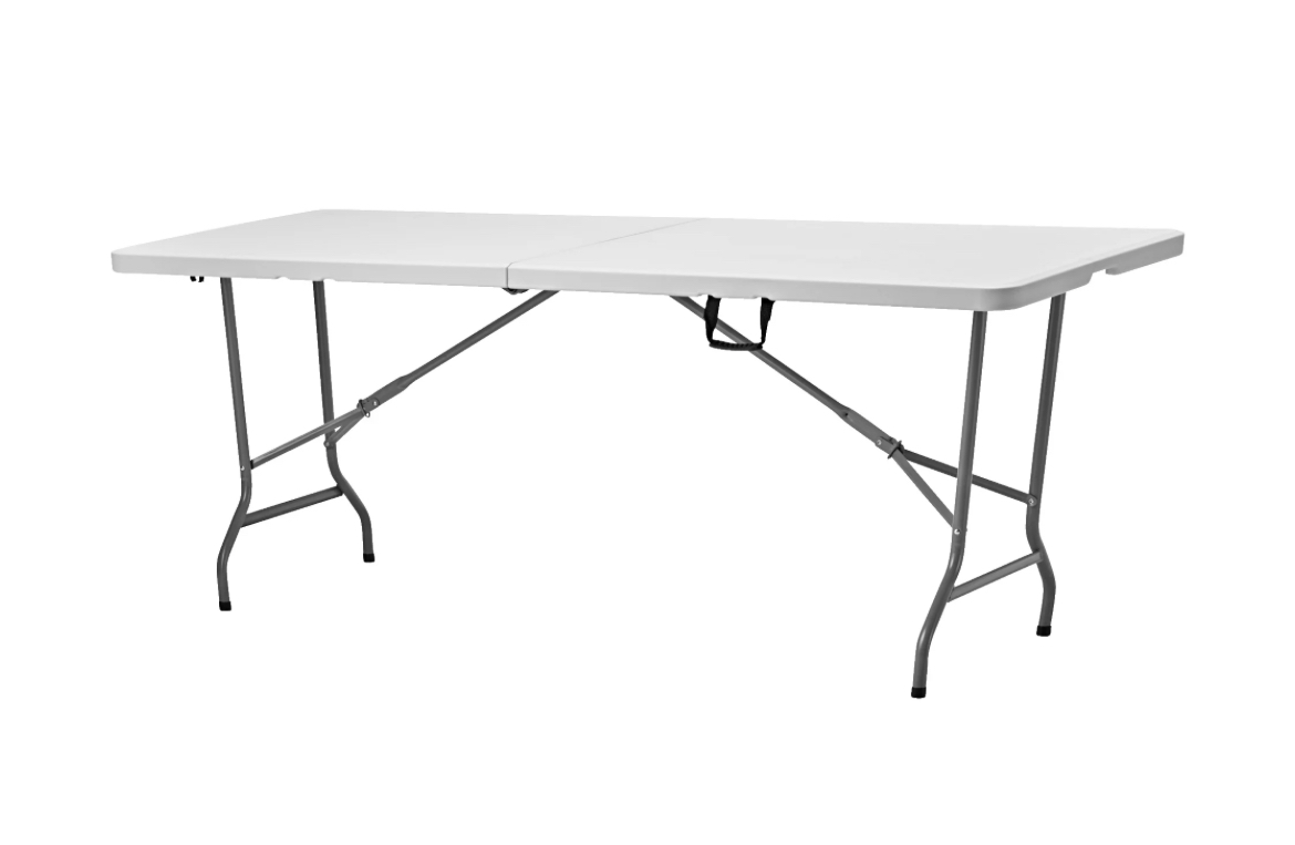 Hopfällbart bord 180x76x74 cm