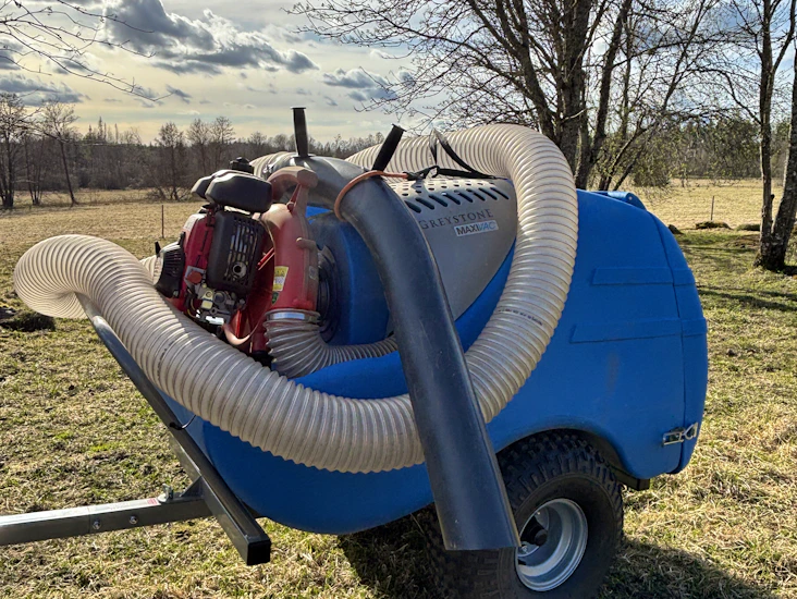 Greystone maxivac gödselsug 800l