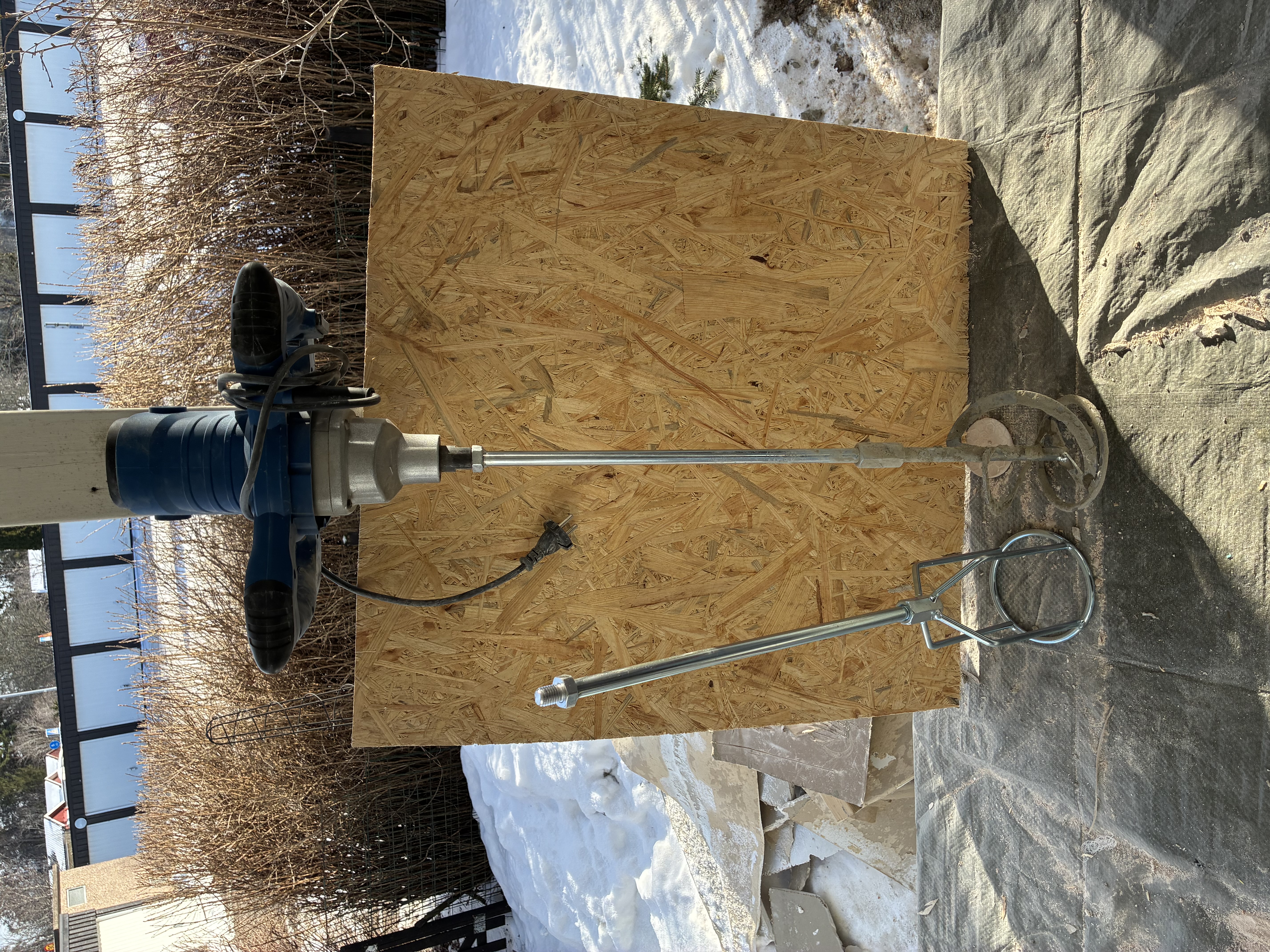 Färg och cementblandare 