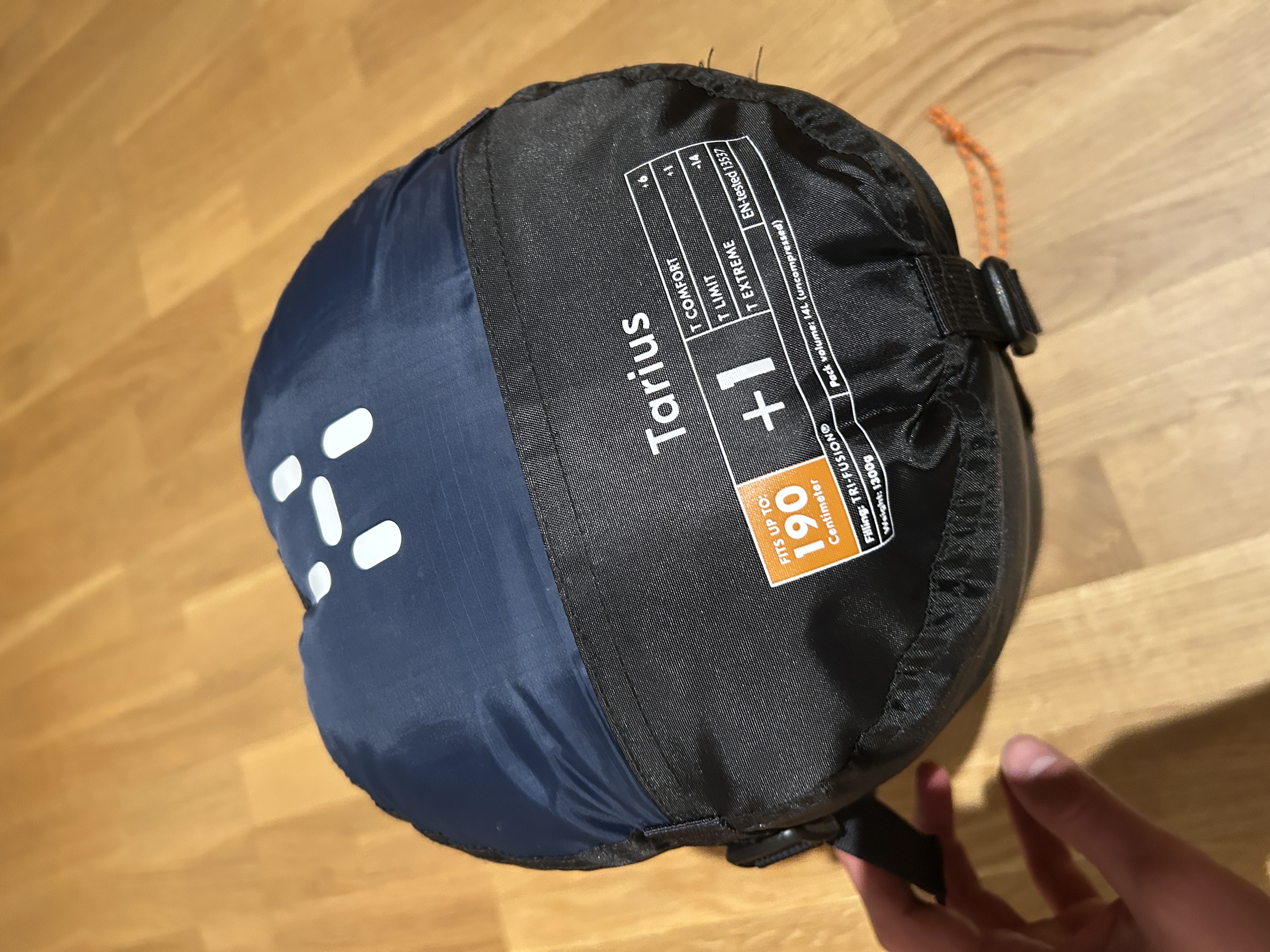 Haglöfs tarius +1 – skön sovsäck för vår/sommar/höst & vandring