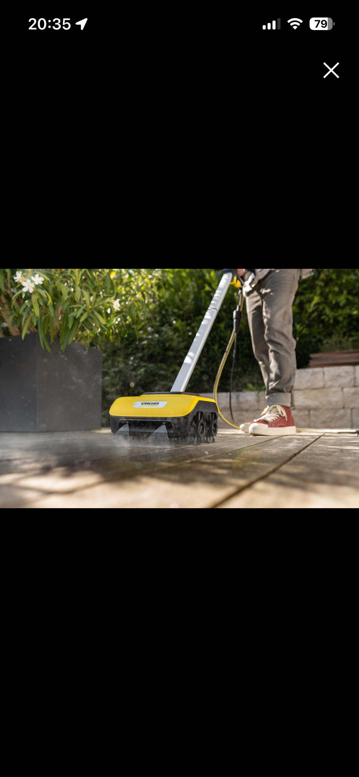 Terasstvätt kärcher pcl6 - kraftfull terasstvätt till trall och sten