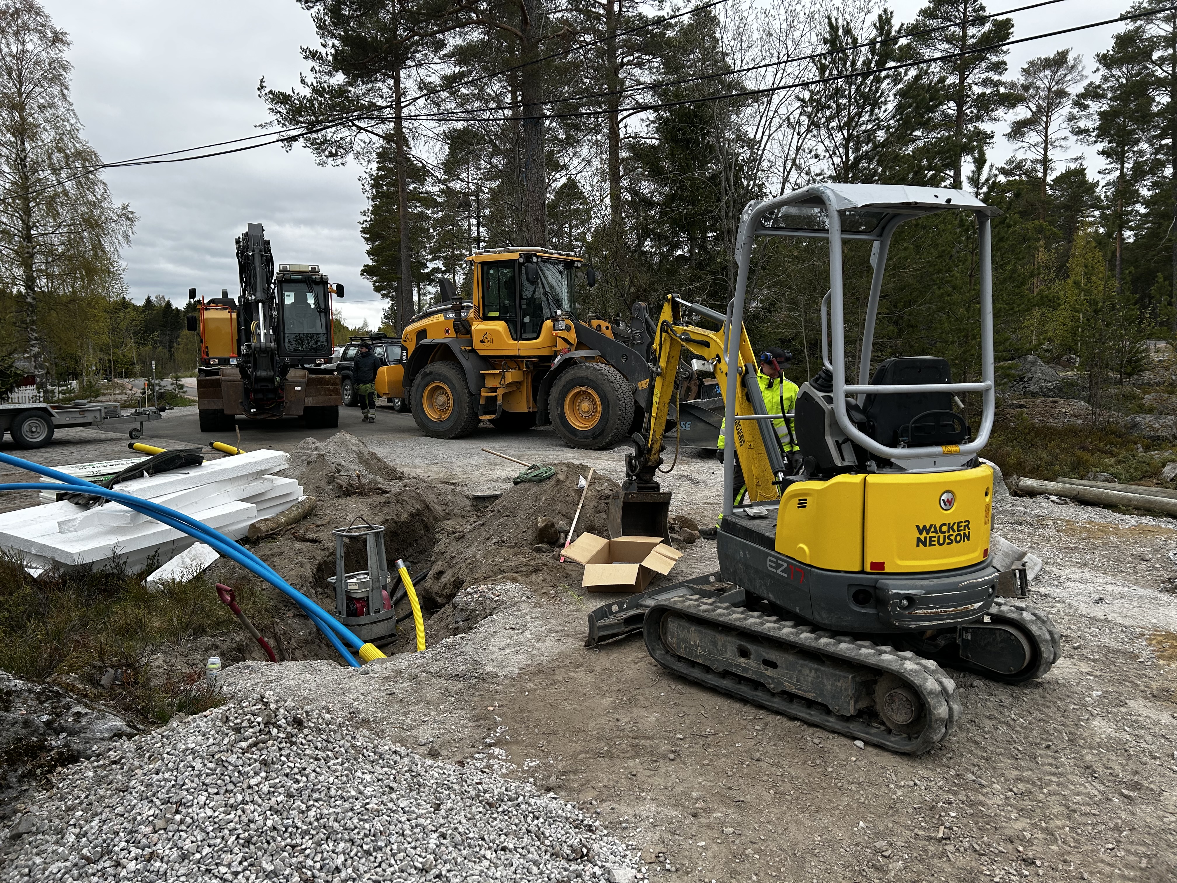 Wacker neuson ez17 minigrävare