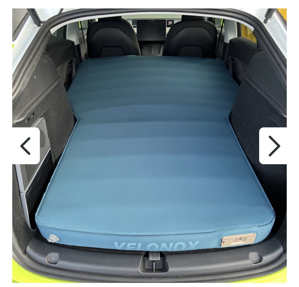 Velonox madrass tesla model y - innebygd pumpe