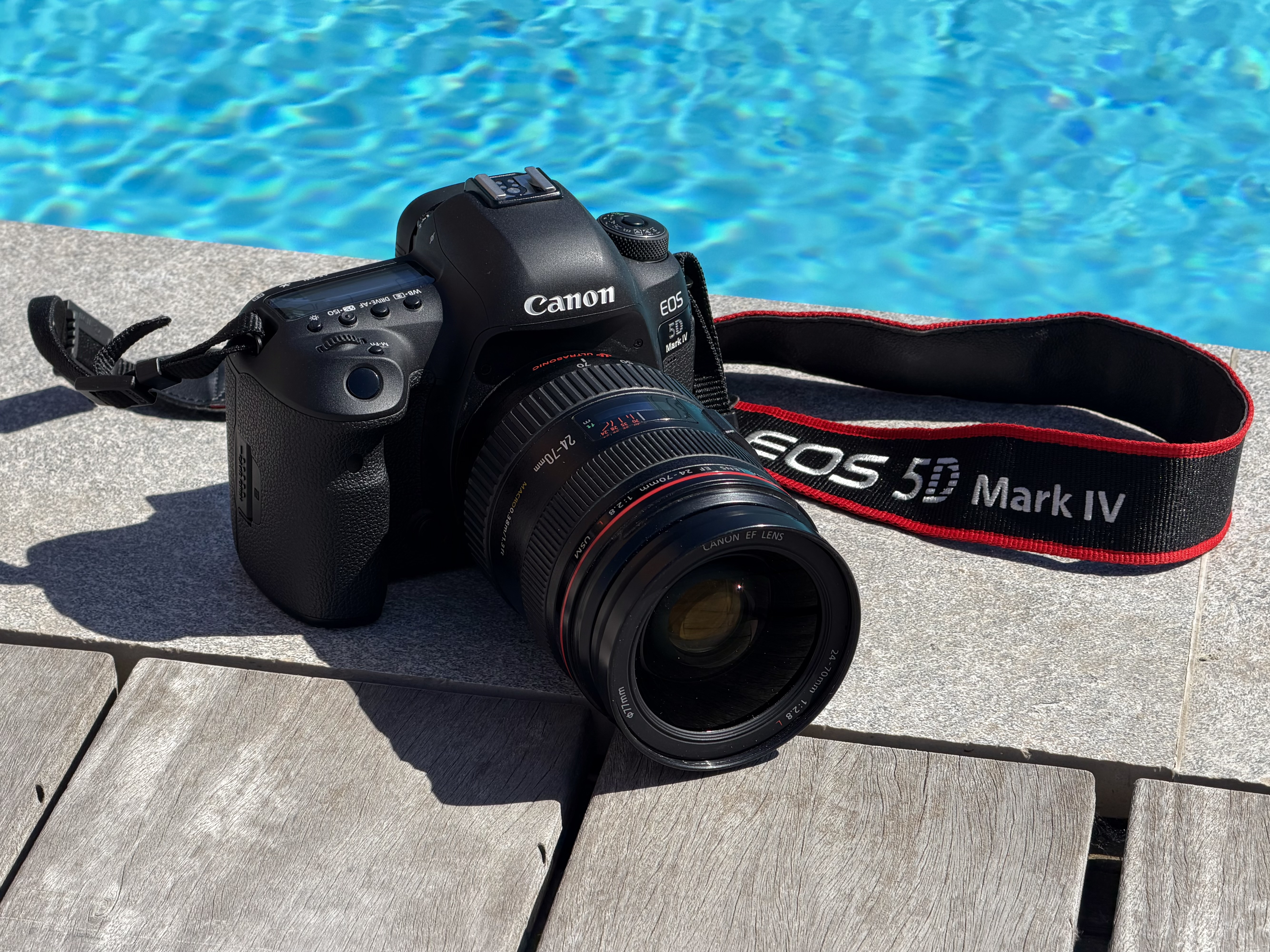 Proffskamera canon 5d mark iv + 24-70mm f2.8l