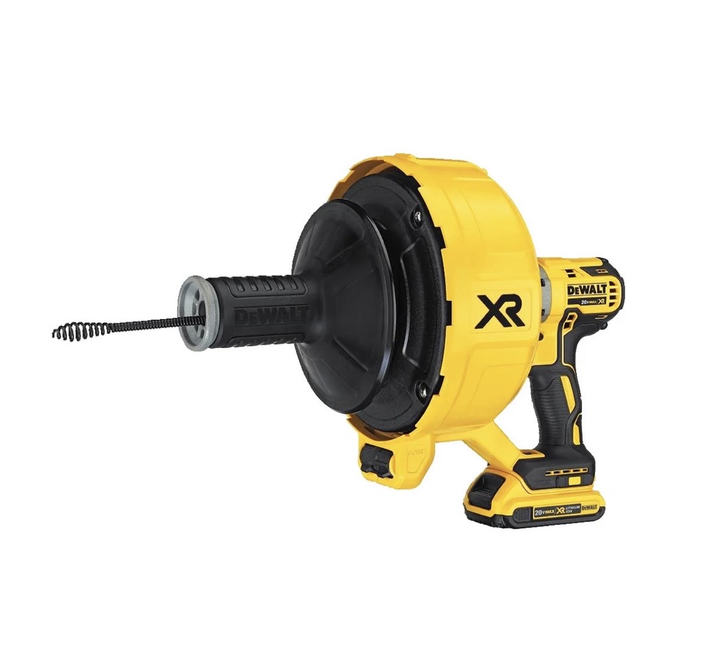 Dewalt avloppsrensare 7,5m – effektiv & skonsam mot rören