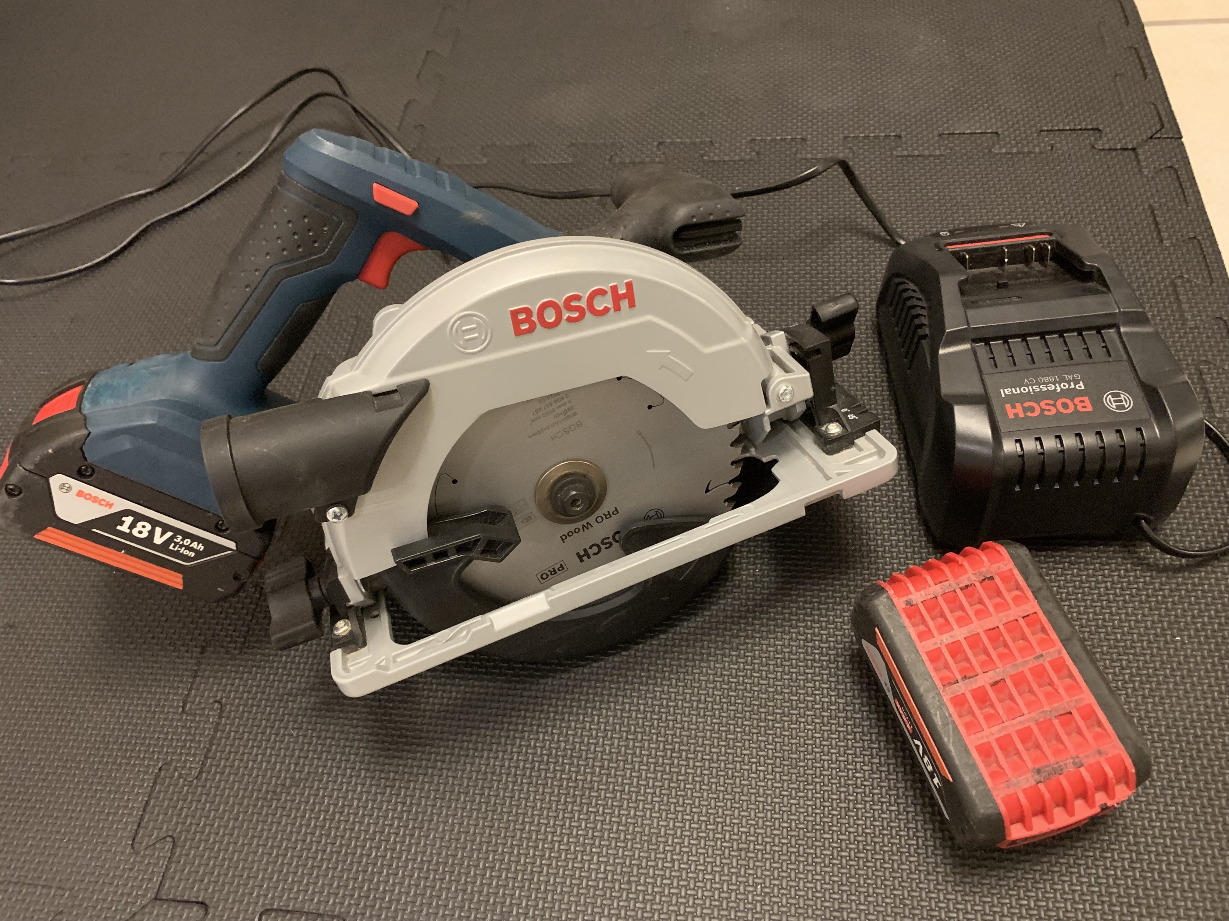 Bosch pro batteridriven cirkelsåg 🔋 