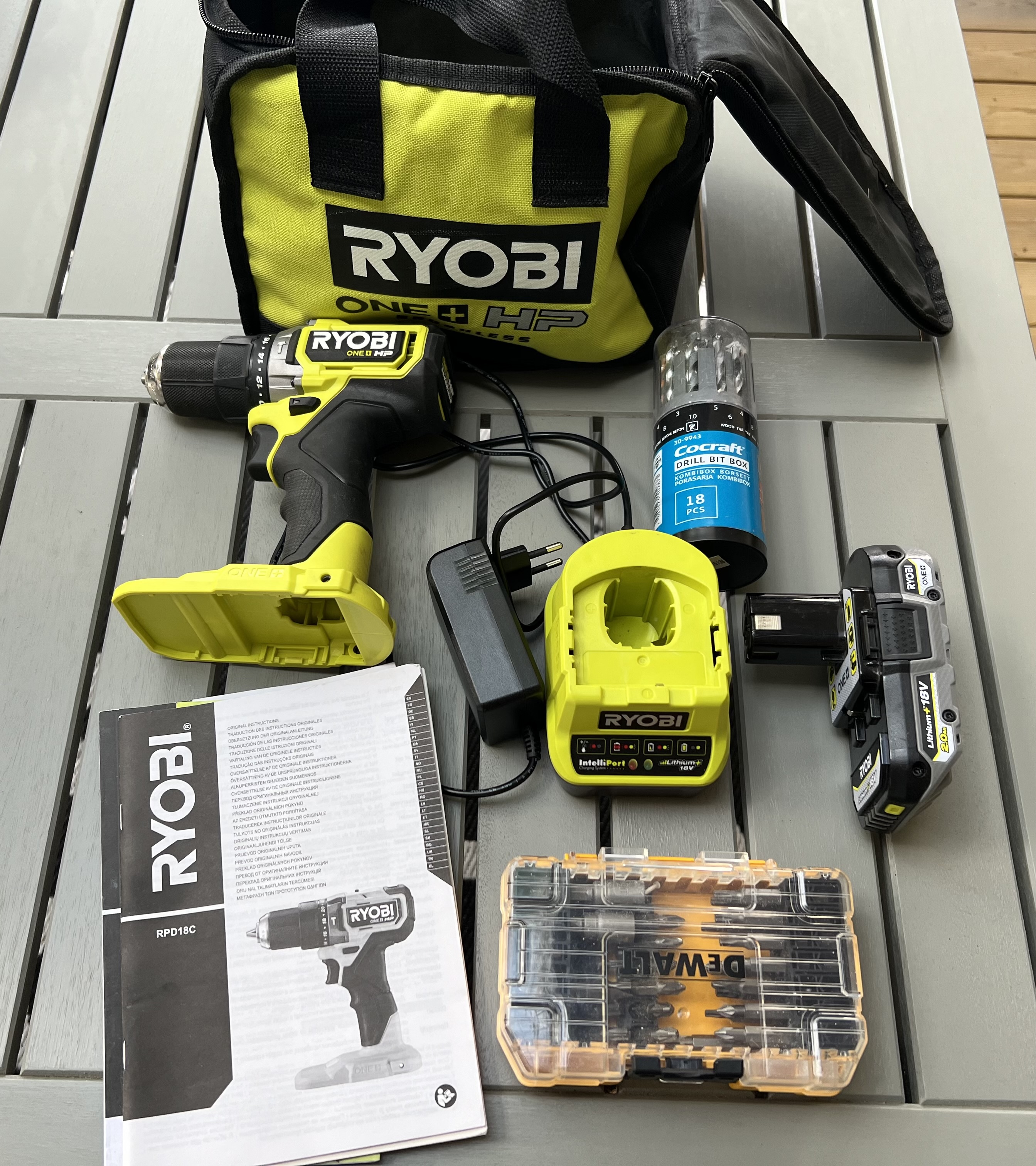 Ryobi one+ hp brushless