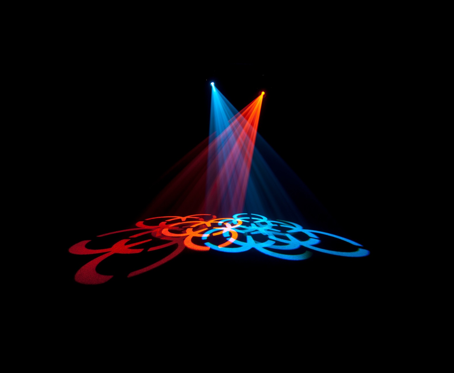 Chauvet spot 360 x led moving head light dmx intimidator -2x 