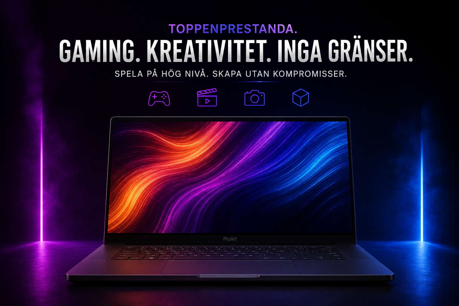 Asus proart p16 – rtx 5080 | 64gb ram | 2tb ssd | gaming & creator laptop