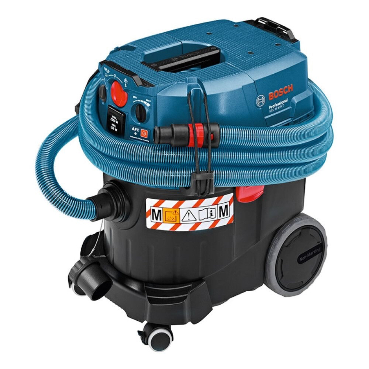 Bosch gas 35 l afc professional – kraftig våt-/tørrsuger med tilbehør
