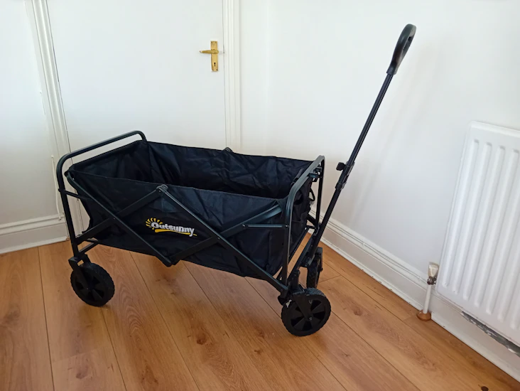 Outsunny trolley cart: perfect for festivals