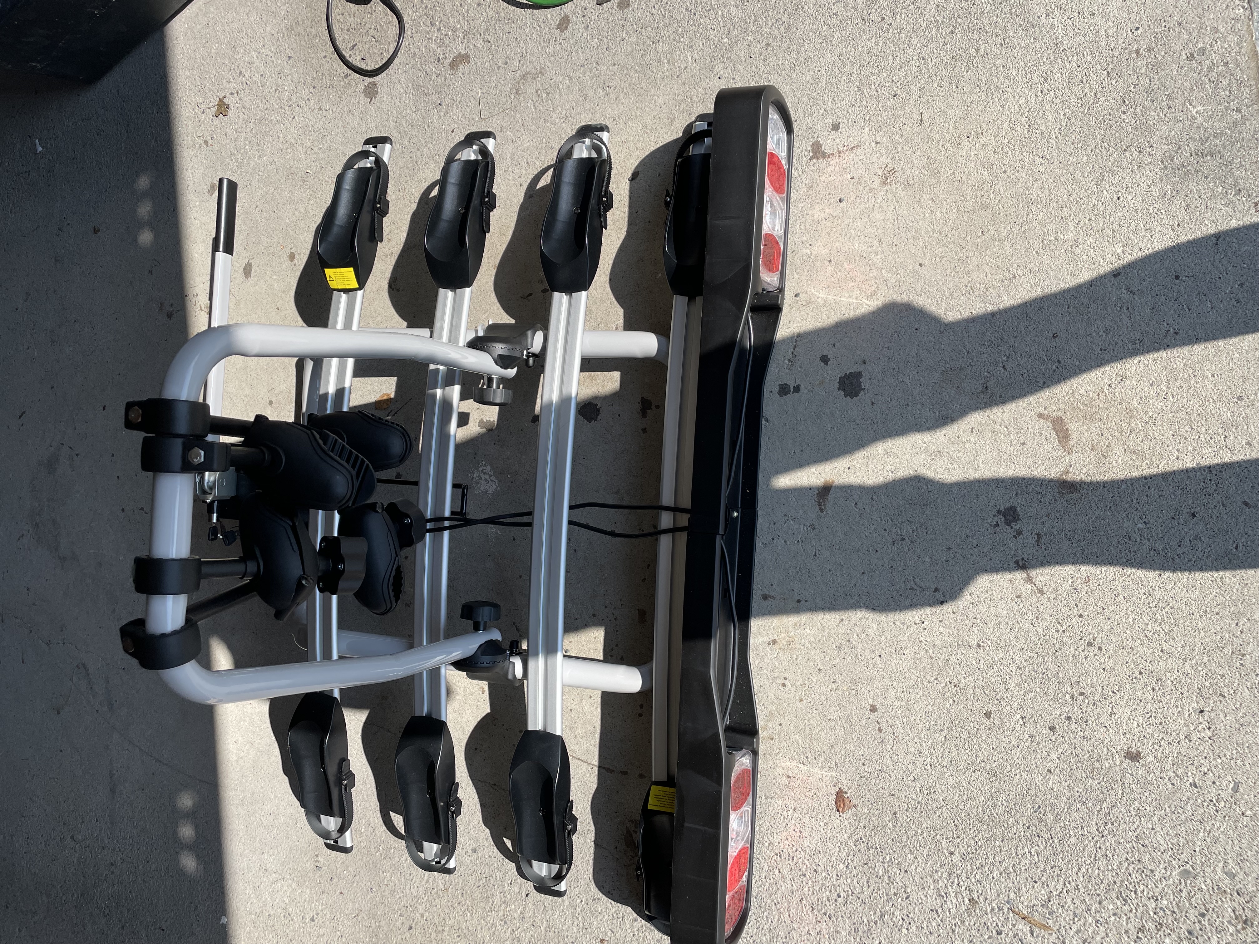 Cykelhållare för upp till 4 cyklar