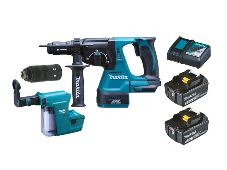 Borrhammare + dammsugare makita batteridriven