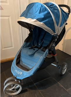 🍼 baby jogger city mini vogn til leie – perfekt som reisevogn og hverdagsvogn