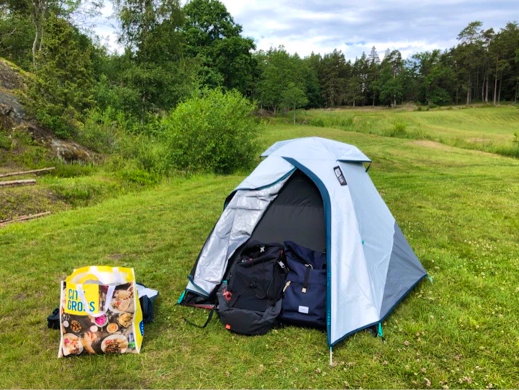Quechua camping tent two person