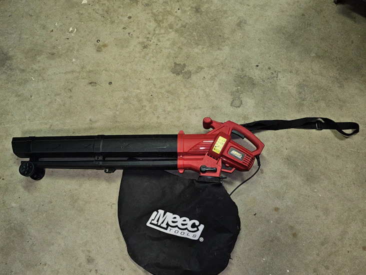 Smidig lövblås & lövsug - meec tools (2-i-1)